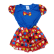 F102 - Fantasia Palhacinha Baby Vestido