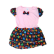 F102 - Fantasia Palhacinha Baby Vestido