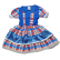 J207 - Vestido Laura sem Bermuda Infantil