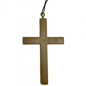 H72532 - Crucifixo de Plástico do Vampiro  22.5 X 13 X 1 cm      